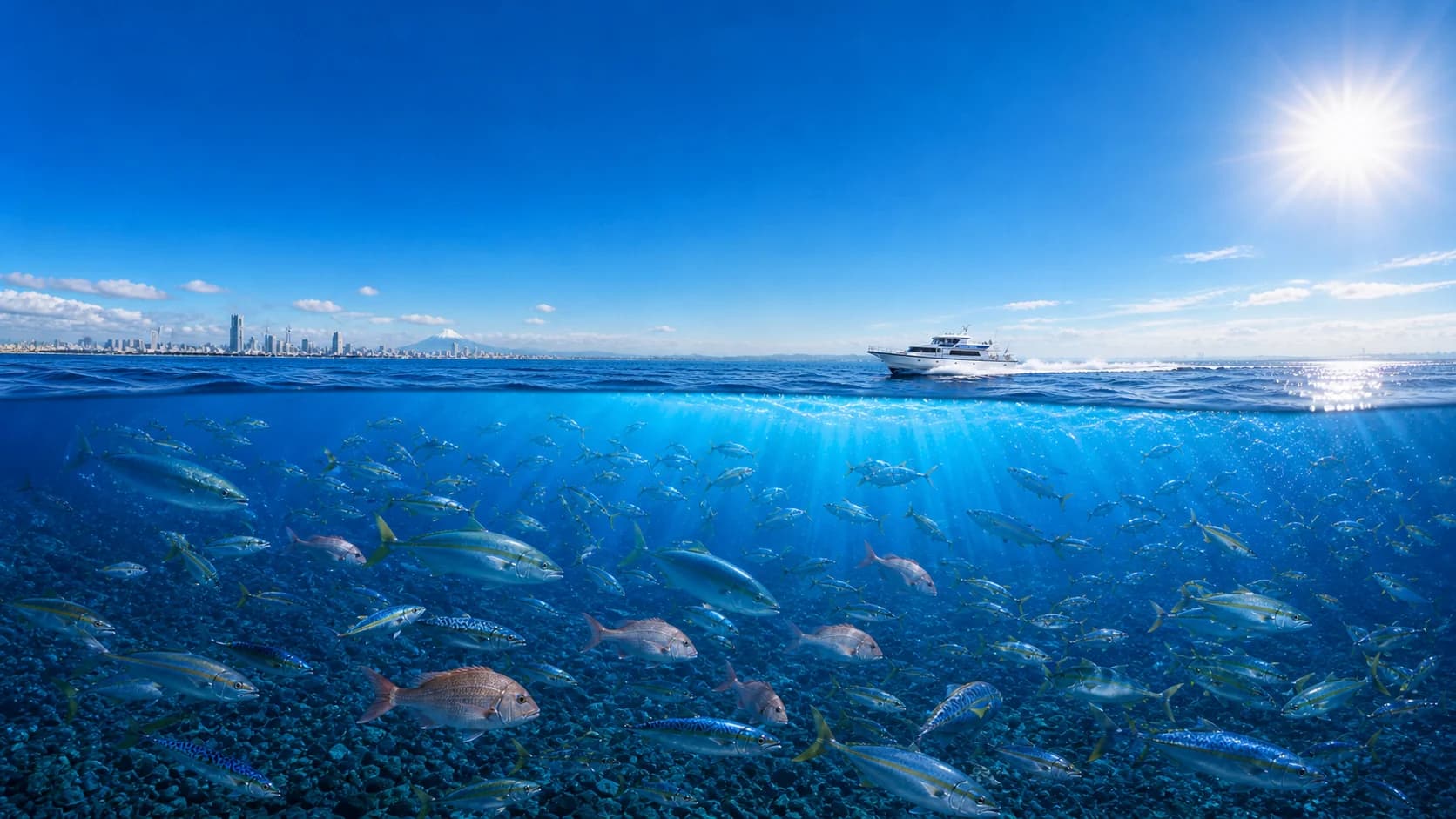 船釣り:東京湾・相模湾・駿河湾などの海