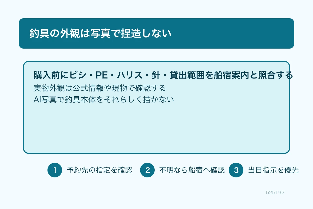 自宅でスマートフォンの船宿案内を確認しながらメモ帳に確認事項を書き込んでいる手元