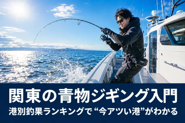 ライトジギング入門｜関東の青物船 港別釣果ランキング【毎日更新】