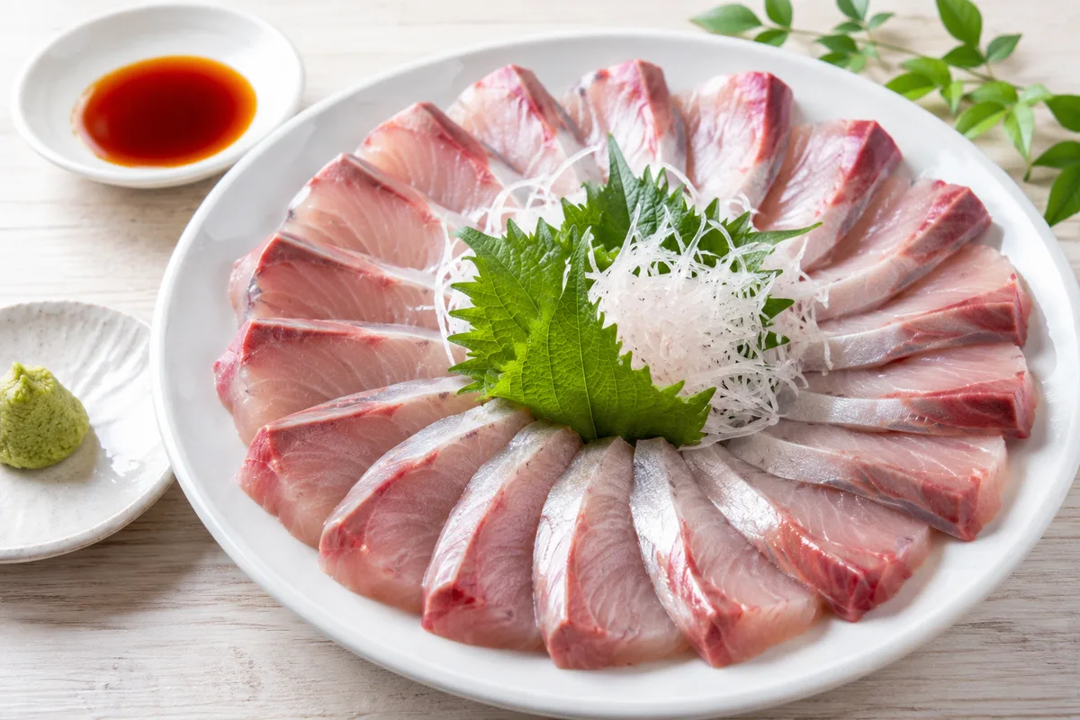 ブリの刺身・料理
